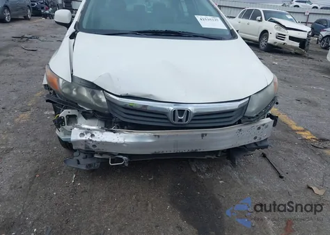 2012 Honda Civic Lx из США, поврежденный, VIN 19XFB2F51CE090032